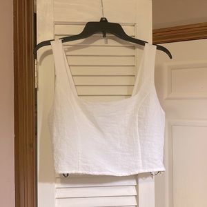 FOREVER 21 cropped tank | size L |